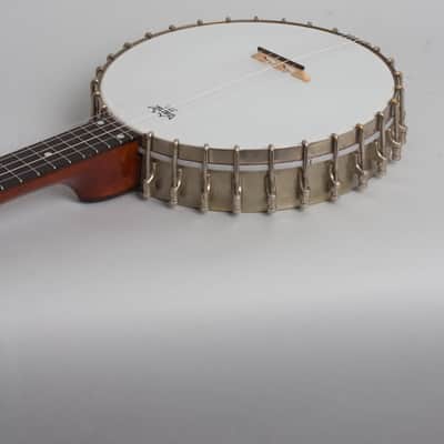 A. C. Fairbanks  # 4 Special 5 String Banjo (1909), ser. #25504, black hard shell case. image 7