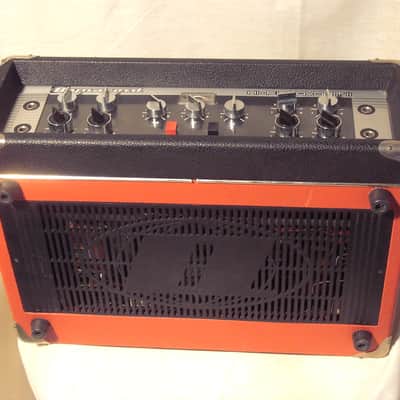 Dynacord Hi-Fi Favorit II Tube Amp 60-70 Red Black image 6