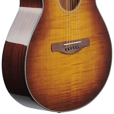 Ibanez AEG70 Acoustic-Electric Guitar, Vintage Violin Hi-Gloss image 5