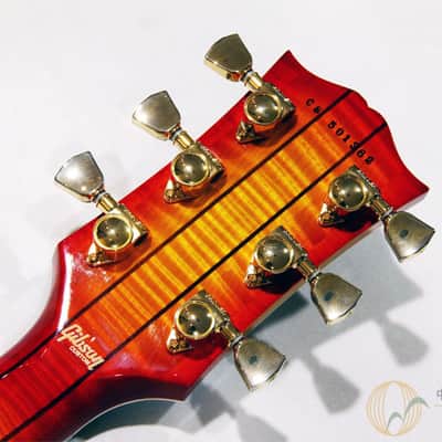 Gibson Custom Shop Custom Crimson Les Paul Super Custom Heritage Cherry Sunbusrt 2015 image 6