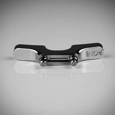 INDe SB1U Snare Strainer and Universal Butt Plate Set - Chrome image 7