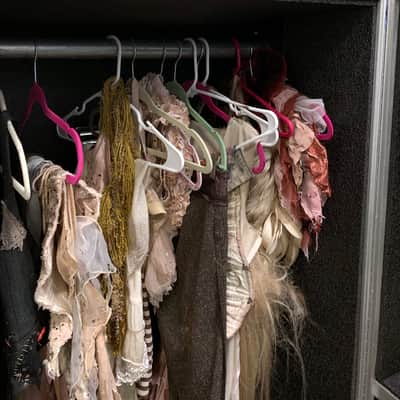 Custom Wardrobe Flight Case w/ Drawers and Clothing Rods 46" X 54" X 29" image 12