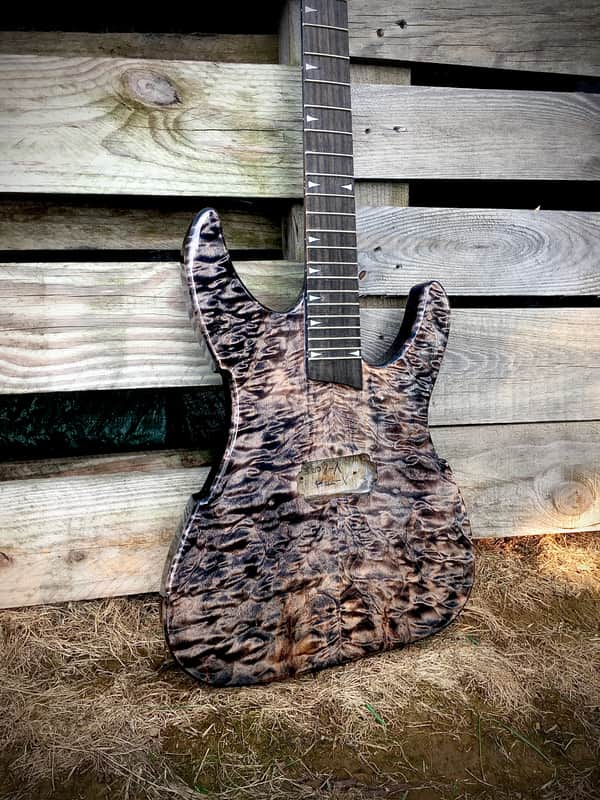 (Pre-build) Black Diamond Guitars Hand Crafted Custom Vandenberg style image 1
