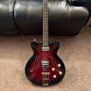 Hofner 500/6 Verythin Bass 1966 - 1968 Red Burst