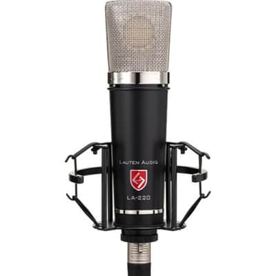 Lauten Audio Black Series LA-220 V2 Two-Tone FET Studio Condenser Microphone image 2