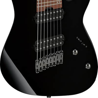 Ibanez RGMS8-BK RG-Serie E-Guitar 8 String Multiscale - Black image 11