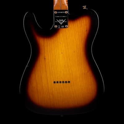 Fender Custom Shop 1955 Telecaster Journeyman Relic 2-Tone Sunburst image 8