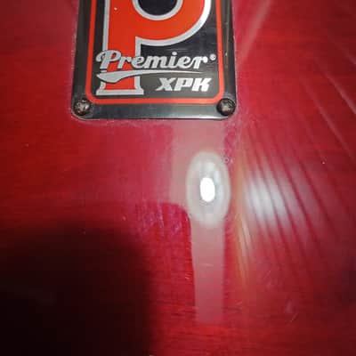 Premier XPK 20" (Diameter)x18'"(depth) Bass Drum 90's/2000's - Cherry Lacquer image 3
