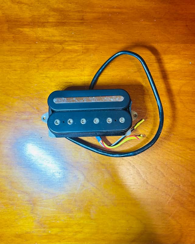 DiMarzio DP207 D-sonic bridge humbucker 10’s - BLACK image 1
