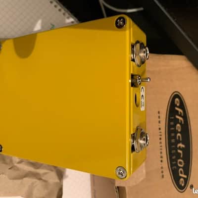 Effectrode Mercury Vacuum Tube Fuzz 2010s - Yellow image 2