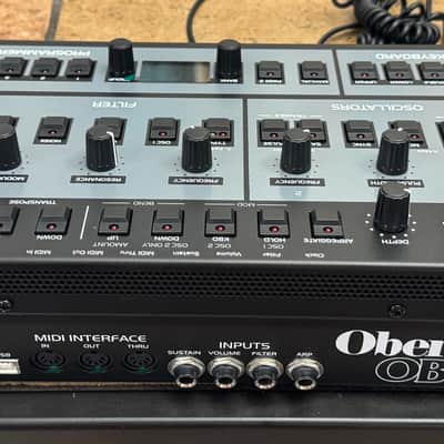 Oberheim OB-X8 Desktop 8-Voice Synthesizer 2022 - Present - Black with Wood Sides image 2
