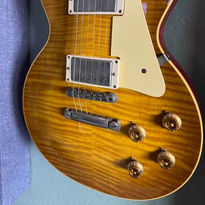 Gibson Custom Shop Historic Collection '58 Les Paul Standard Flame Top Reissue 1997 - 2002 - Butterscotch image 3