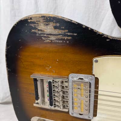 Waterslide T-style Singlecut Guitar 2016 - Relic'd image 3
