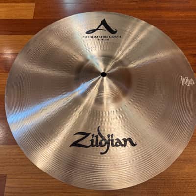 Zildjian 18" A Series Medium Thin Crash Cymbal 2013 - Present - Traditional image 1