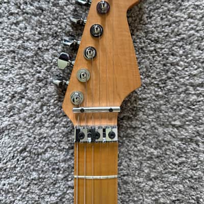 Warmoth  Floyd Rose Stratocaster - Candy Apple Red image 11