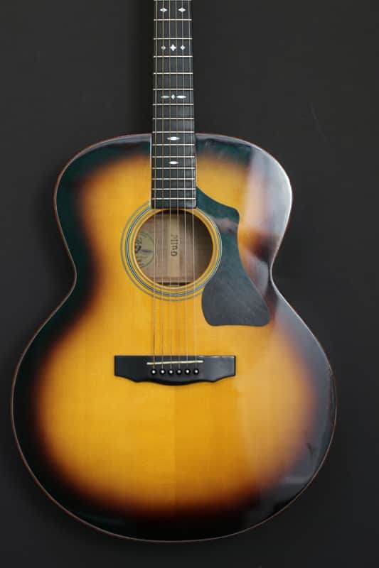 Guild GAD-JF30 ATB Jumbo Acoustic Sunburst | Reverb