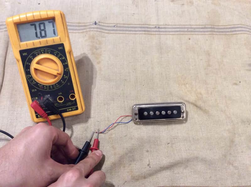 Hagstrom Electric Guitar Pickup-Bridge 1960's-Vintage-II-III-Impala-Corvette-Condor image 1