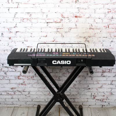 Casio 1996 CTK-520L 61-Key Digital Keyboard w/PSU & Sheet Music Stand VINTAGE image 8