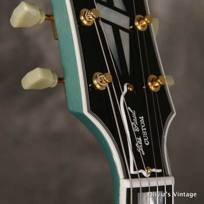 RARE 2010 Gibson Custom Shop SG/Les Paul Custom reissue INVERNESS GREEN SPARKLE image 13