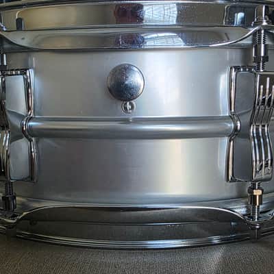 Ludwig No. 404 Acrolite 5x14" 8-Lug Aluminum Snare Drum with Keystone Badge July 1969 - Matte Aluminum image 14