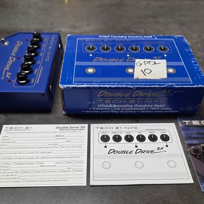 DAVE MUSTAINE'S MEGADETH Studio Album Recorded Tech 21 Double Drive 3x Unique Cascading Overdrive Guitar Pedal Artist Owned by Dave Mustaine Signed COA image 13