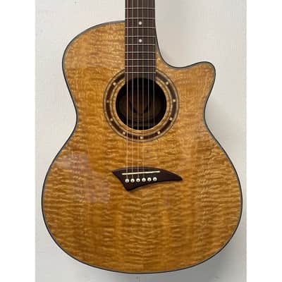 Dean EGA-GN Exotica Quilted Ash Electro Acoustic Guitar Pre-Owned image 5