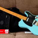 Fender Vintera '50s Telecaster Modified with Fender Custom Shop Pickups, 4-wat Switch, Plus S1 switch in Daphne Blue -2022 Model