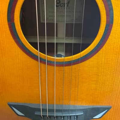 Cort LUXE NAT Frank Gambale Series Adirondack Spruce/Blackwood Concert Cutaway with Electronics 2010s - Natural Glossy image 11