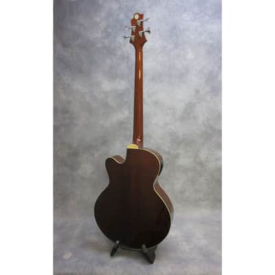 Greg Bennett Design by Samick Samick AB-2 Acoustic 4-string Bass - w/case – Natural Finish image 2
