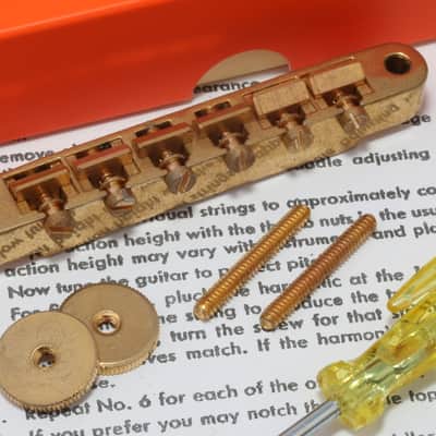 Gibson Vintage Shaped Nonwire ABR-1 VOS aged Gold plated image 1