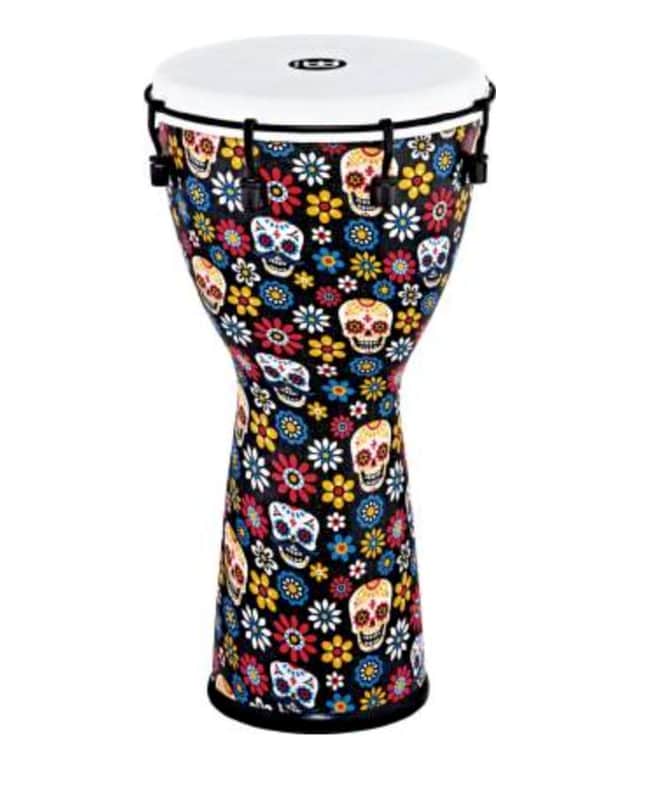 Meinl ADJ10-DA Alpine Series Djembe (Day of the Dead Finish) image 1
