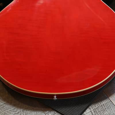 2011 Gibson ES-335 Dot Semi-Hollow Electric Guitar Figured Cherry Red + OHSC image 15