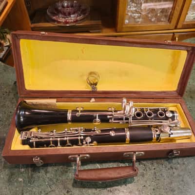 Vintage Orpheus Bb Clarinet Soviet Kyiv - Rare 19__ 588 Factory Engraving Error image 19