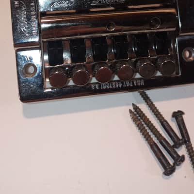 Vintage Kahler Flyer Tremelo Bridge and Locking Nut USA PAT 4457201 DS image 16