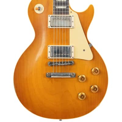 Gibson Custom Murphy Lab 1958 Les Paul Standard Lemon Burst Light Aged image 1
