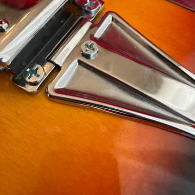 Vintage Kingston Semi-hollow body 1960s - Sunburst image 4