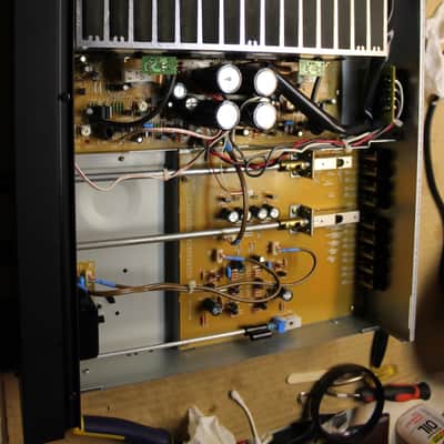 Serviced Harman Kardon HK 1400 Line Amplifier with original box image 15