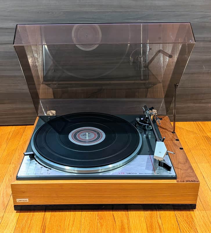 Lenco L-75 Stereo Turntable /Fully Restored and Tested/Excellent Condition / Made in Switzerland/ Free Shipping/ Vintage image 1