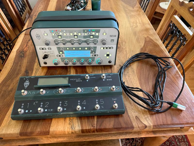 Kemper Amps Profiler Head unpowered with Remote, leads and gigbag image 1