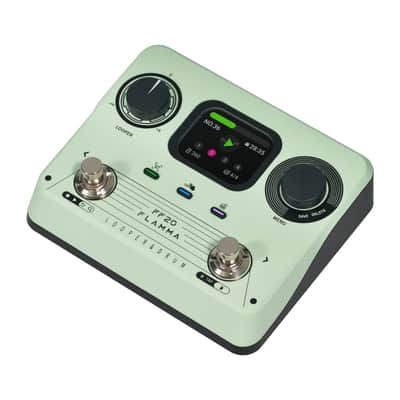 FLAMMA FF20 Stereo Looper Drum Machine with US Power Supply Mint Green 2025 - New image 2
