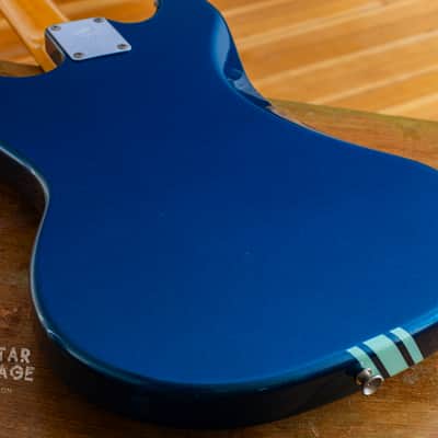 2002 Fender Japan Mustang MG69 Competition Blue "Teen Spirit" offset guitar - cool CIJ! image 10