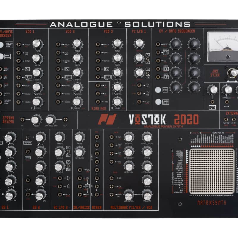 2020 Analogue Solutions Vostok 2020 Semi-Modular Analog Synthe…