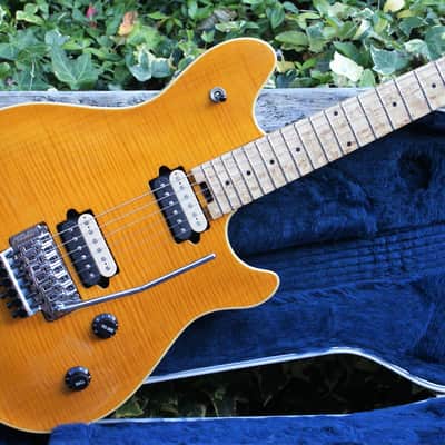 Mint Condition USA Peavey Wolfgang EVH Trans Amber with 'D-Tuna' & OHC image 6