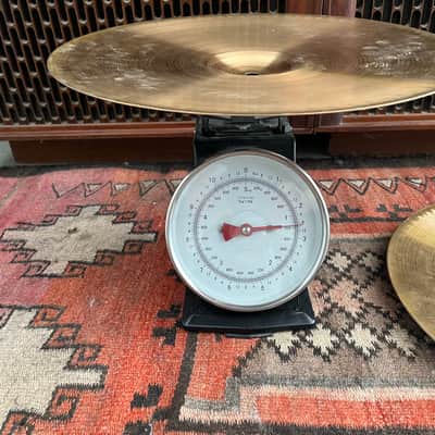 Vintage 1979 Paiste 2002 15" Heavy Black Label Hi-Hats Cymbals 1979 Made In Switzerland '70s image 16
