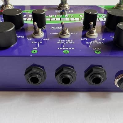 Pigtronix Mothership 2012 - Green & Purple image 3