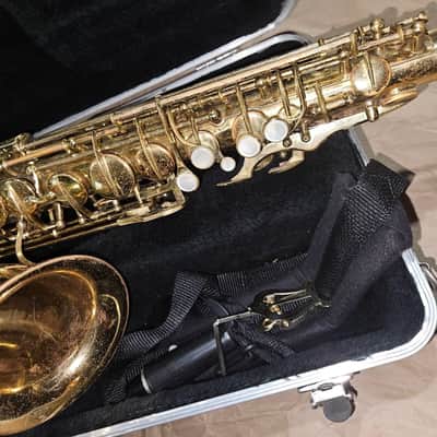 La Monte Alto Saxophone With Case, Italy, Very Good Condition image 8