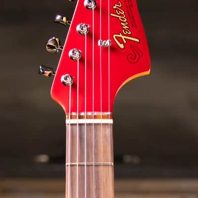 Fender Vintera III Mid '60s Jazzmaster Electric Guitar - Candy Apple Red with Gig Bag image 5