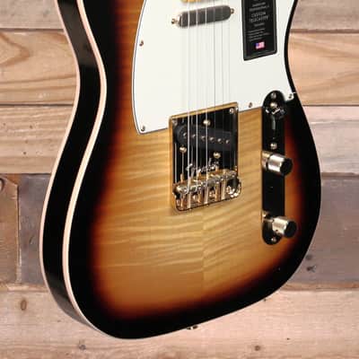 Fender 75th Anniversary American Professional Custom Telecaster 2-Color Sunburst w/ Case image 2