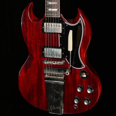 Gibson Custom Shop 1964 SG Standard Reissue Maestro Vibrola VOS Cherry Red (924) image 1