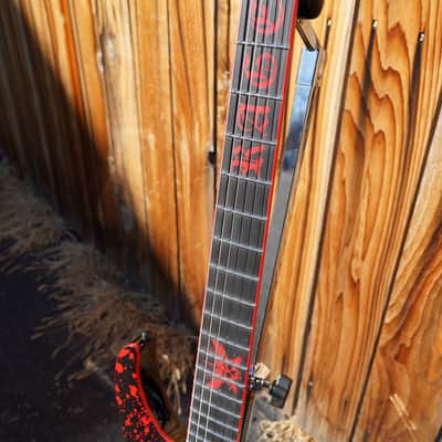 Schecter DIAMOND SERIES Sullivan King Banshee-6 FR-S Obsidian Blood 6-String Electric Guitar image 8